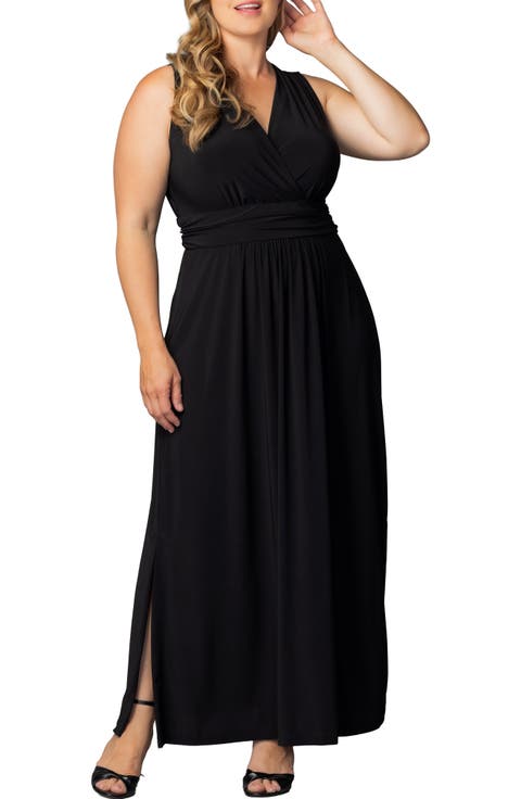 Daniela Sleeveless Maxi Dress (Plus)