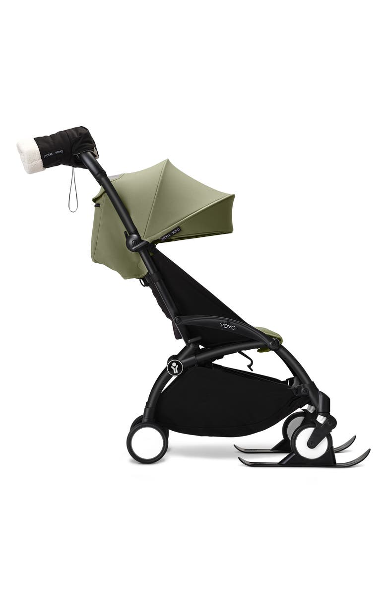 Stokke YOYO Water Repellent Stroller Mittens, Alternate, color, Black