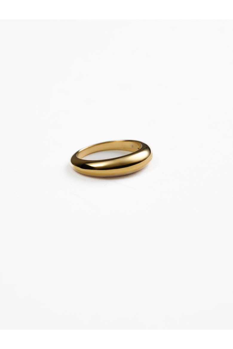Natalie Thin Dome Ring, Alternate, color, 14K Recycled Gold Vermeil