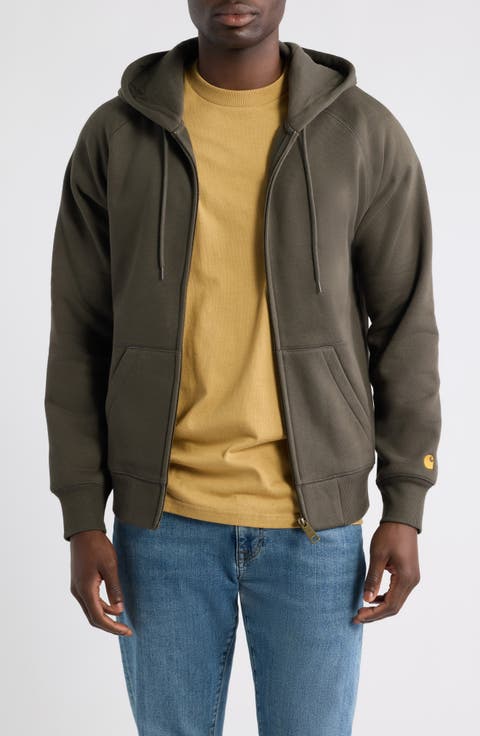 Chase Cotton Blend Zip-Up Hoodie