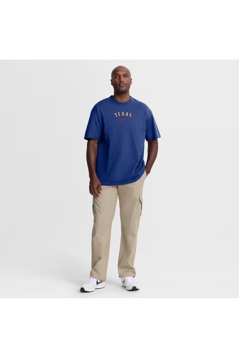 Men's Nike  Royal Texas Rangers Max90 T-Shirt, Alternate, color, Royal