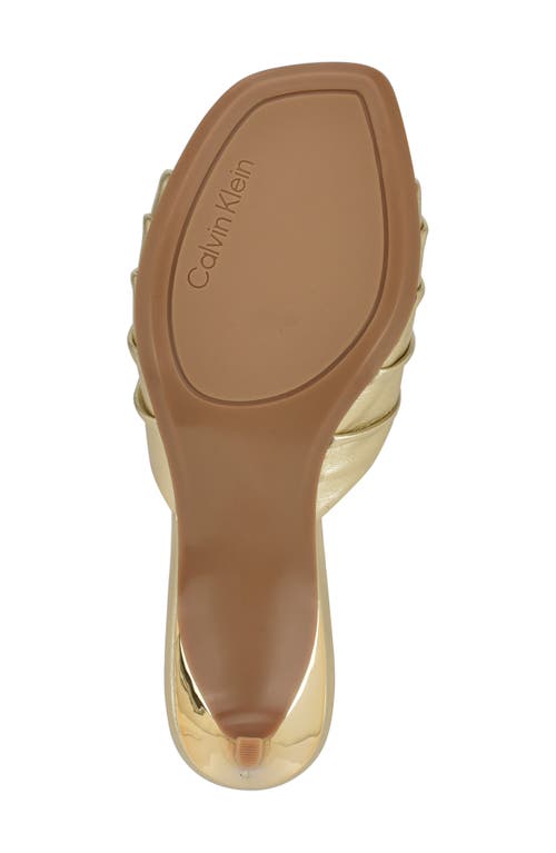Calvin Klein Women's Women's Imeena Heel In Gold