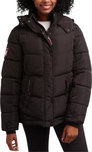 CANADA WEATHER GEAR Women's Quilted Winter Jacket