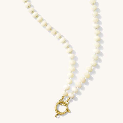 White Mocha Necklace