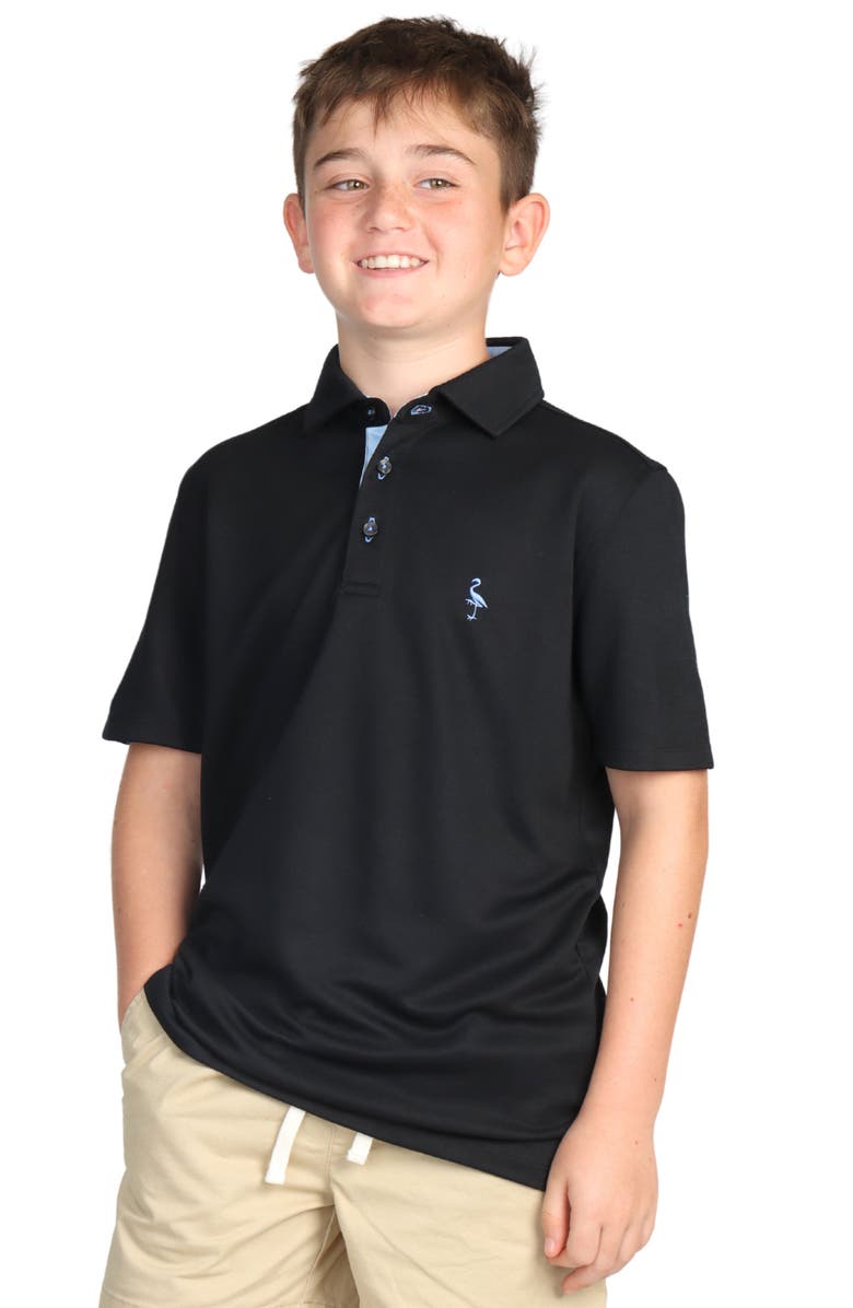 TailorByrd Kids' Modal Blend Polo, Main, color, 