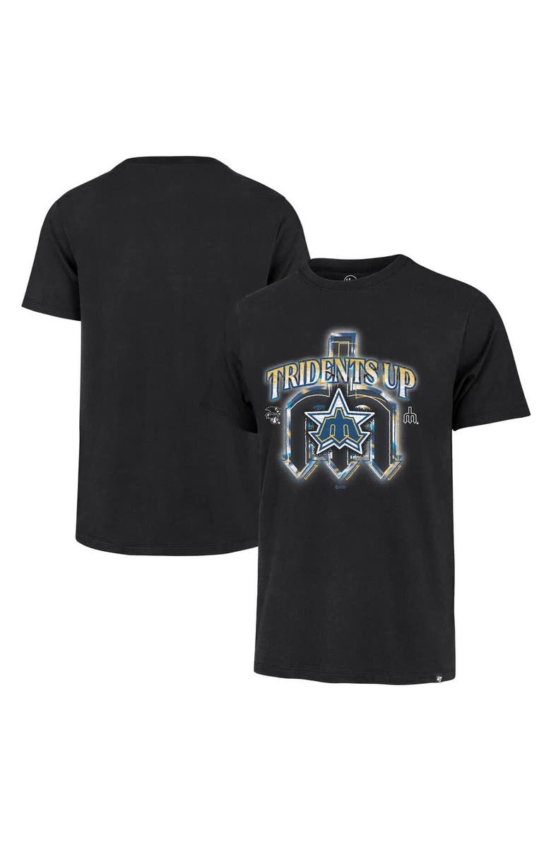 '47 Men's '47  Black Seattle Mariners Regional Franklin T-Shirt, Main, color, Black