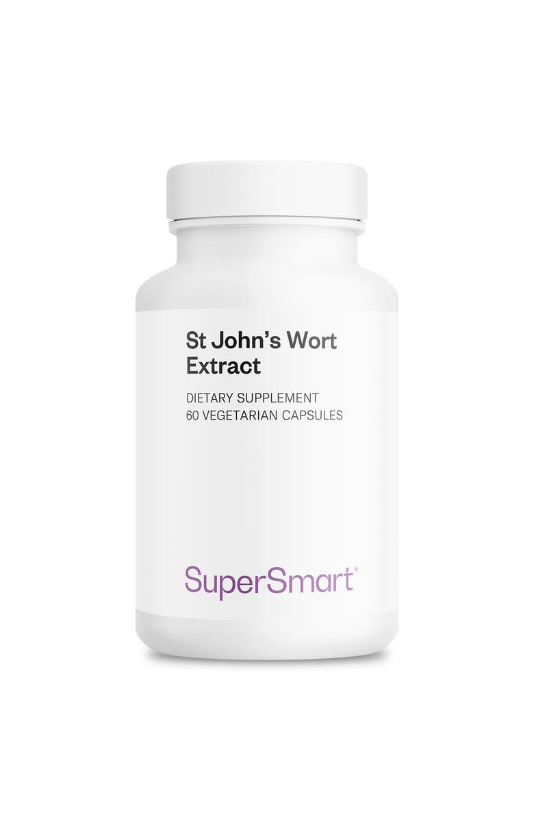 SuperSmart St John's Wort Extract 900mg, Main, color, NO COLOR