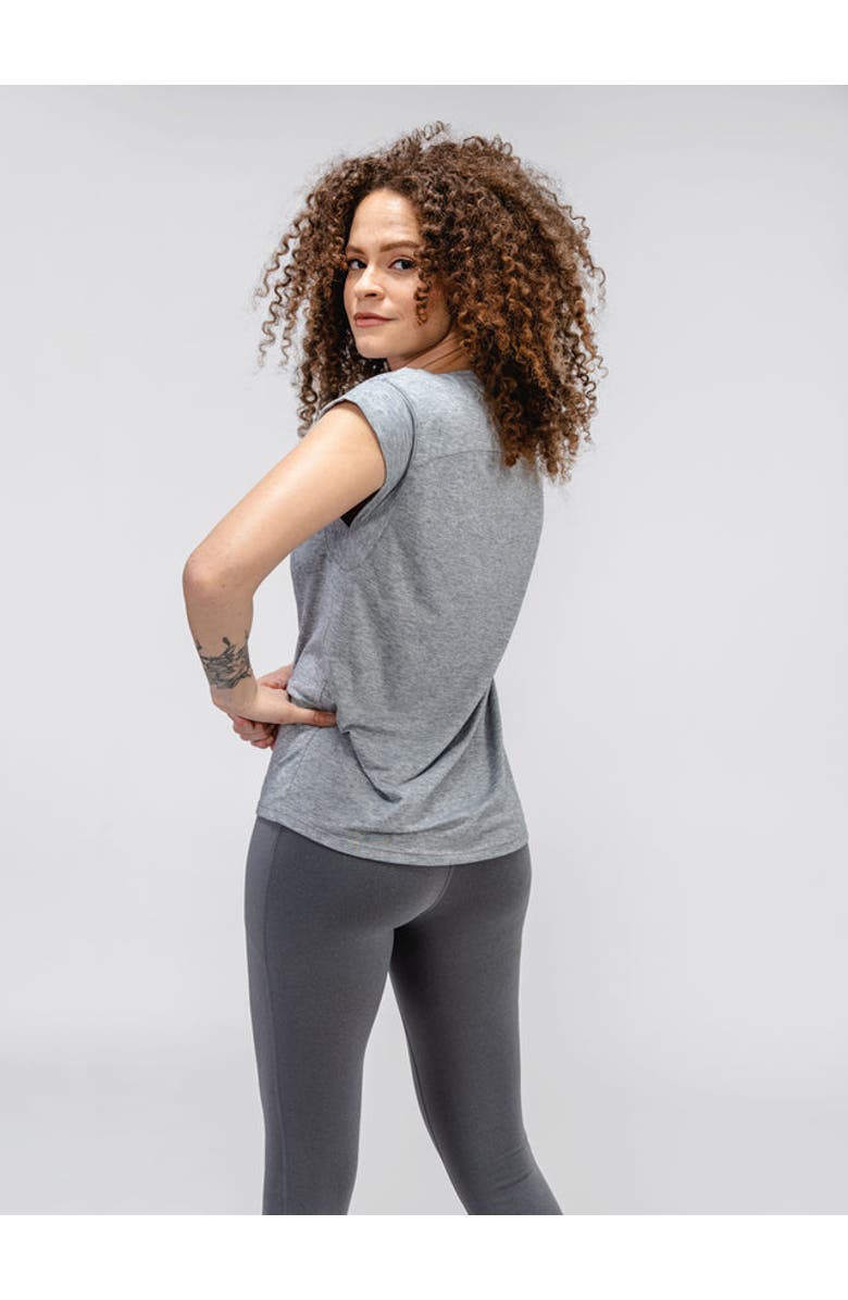 Ministry of Supply Women's Composite Merino V-Neck Tee, Alternate, color, 