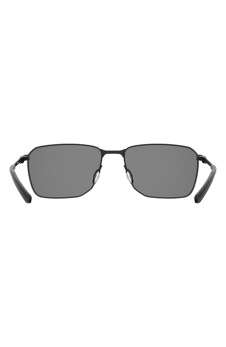 Under Armour 58mm Rectangular Sunglasses, Alternate, color, 