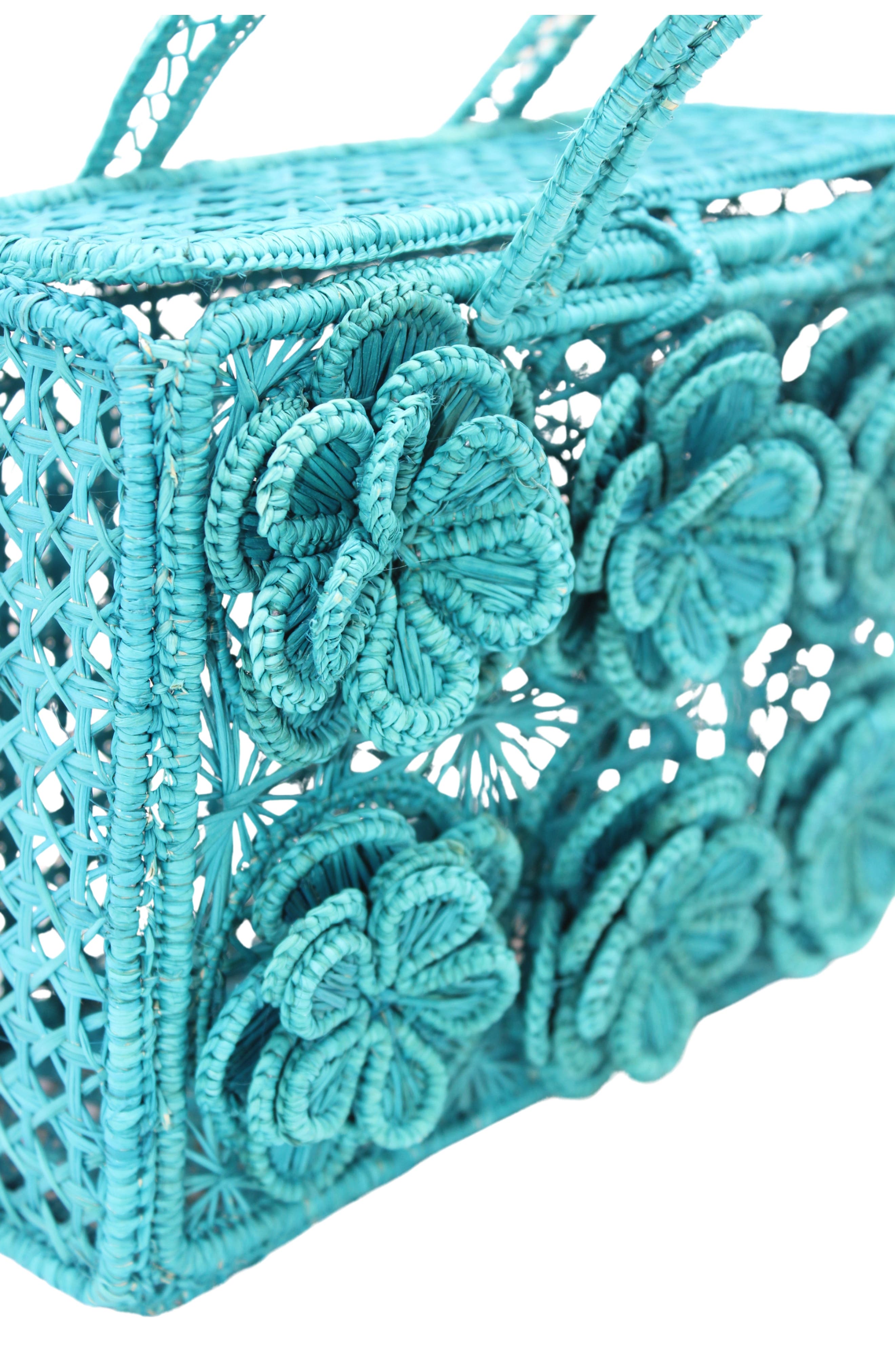 Amazónica Ninka Handbag, Alternate, color, Turquoise