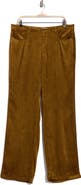 L'AGENCE Scottie High Waist Wide Leg Corduroy Jeans