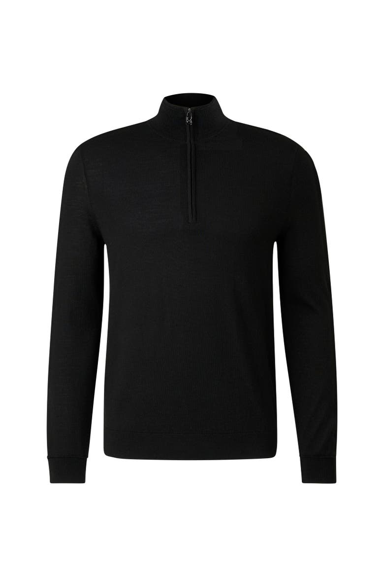 Virgin Wool Troyer Ouri, Main, color, Black
