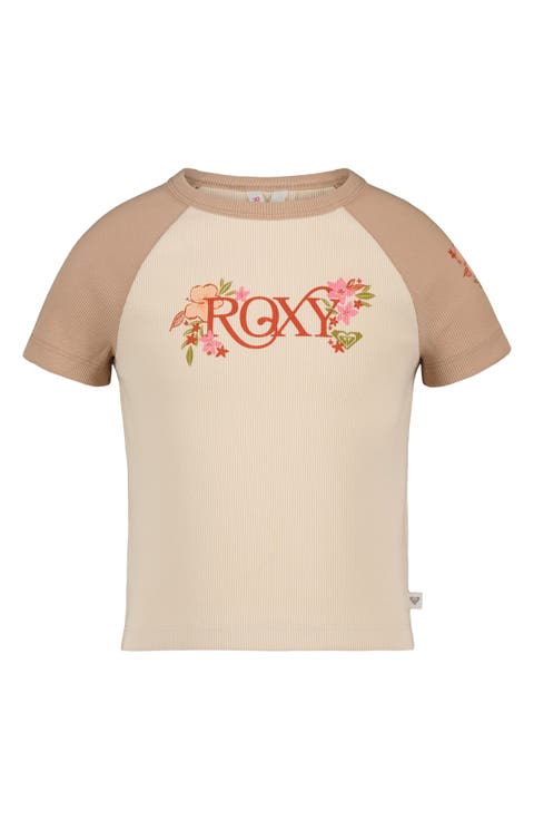 Kids' Bouquet Graphic Raglan Baby Tee
