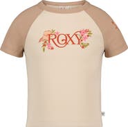 Roxy Kids' Bouquet Graphic Raglan Baby Tee