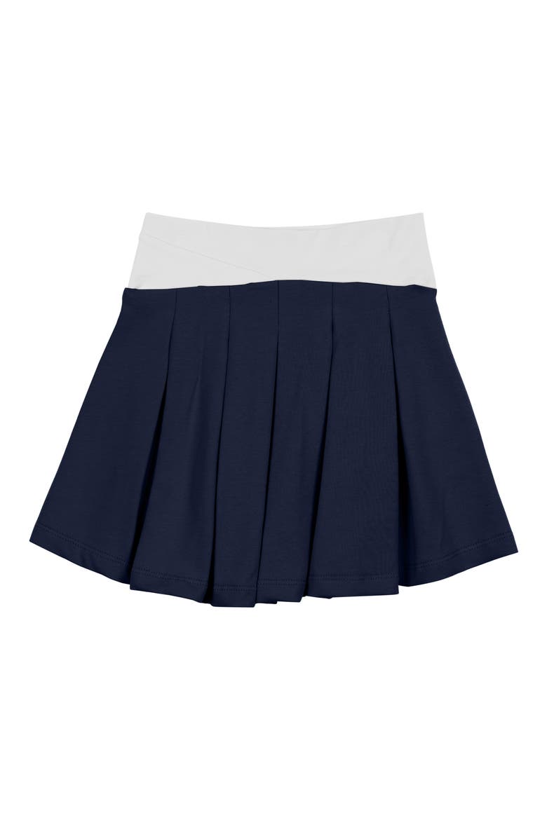 Kids' Tennis Club Cotton Blend Skirt, Main, color, NAVY