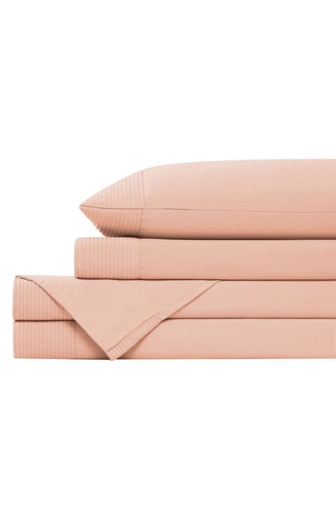 Premium Collection Pleated Extra Deep Pocket Sheet Set