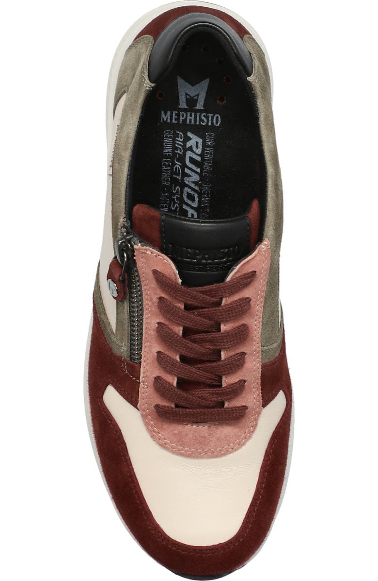 Mephisto Kim Sneaker, Alternate, color, Cordovan