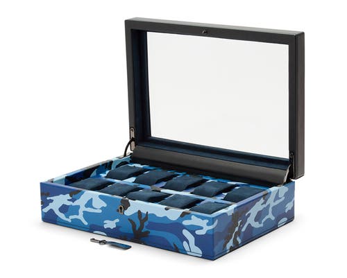 Wolf Elements 10 Piece Watch Box In Water