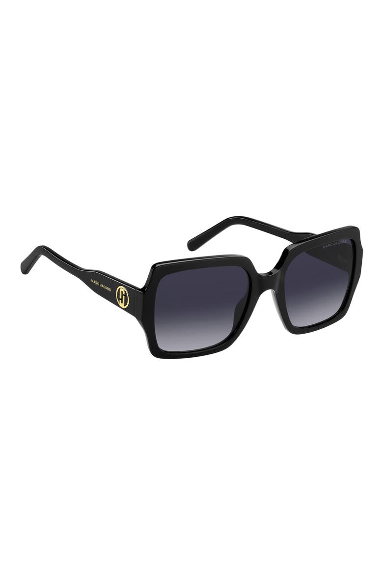 55mm Gradient Square Sunglasses, Alternate, color, 0807-9O