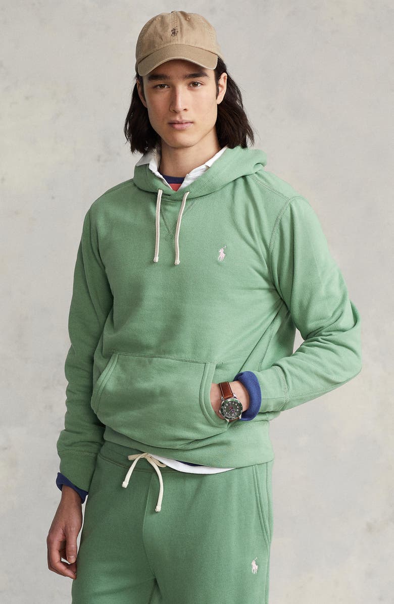 Polo Ralph Lauren The RL Fleece Hoodie, Alternate, color, Outback Green