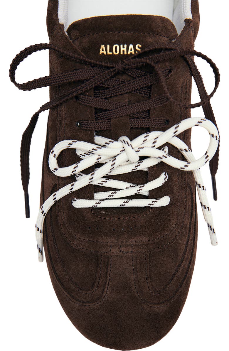 ALOHAS TB.24 Sneaker, Alternate, color, Suede Chocolate Brown