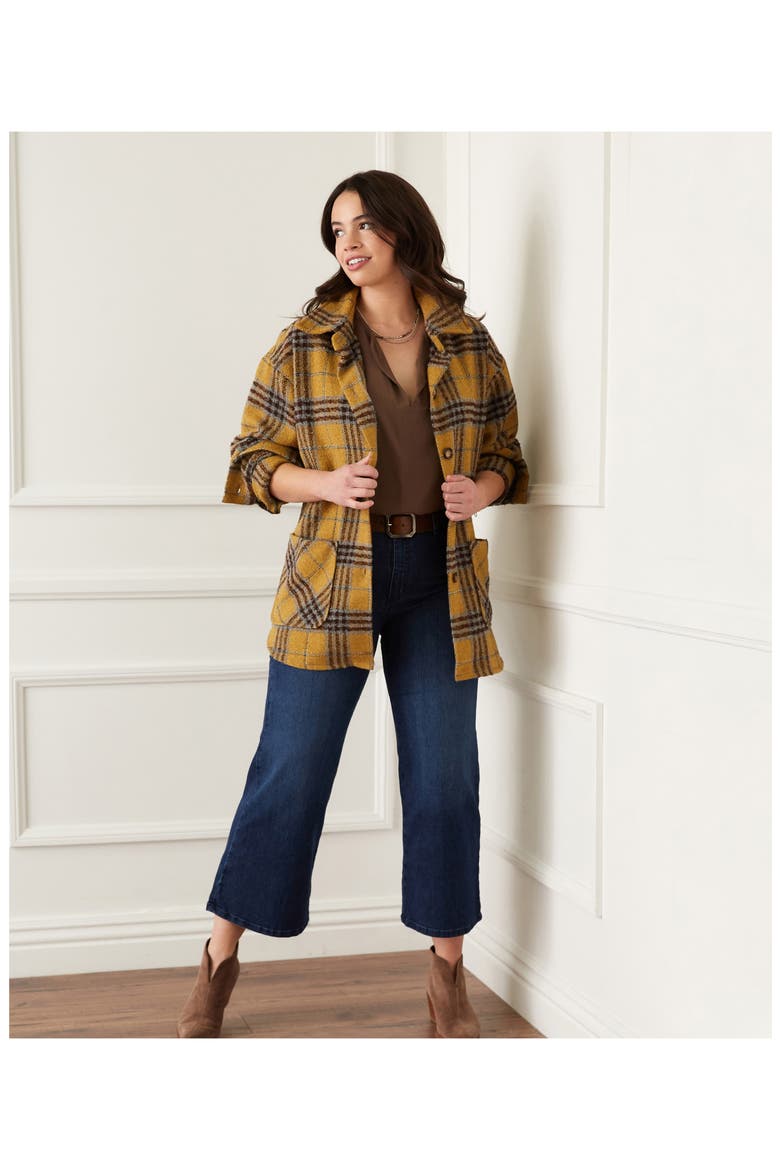 Plaid Shirt Jacket, Alternate, color, PLAID