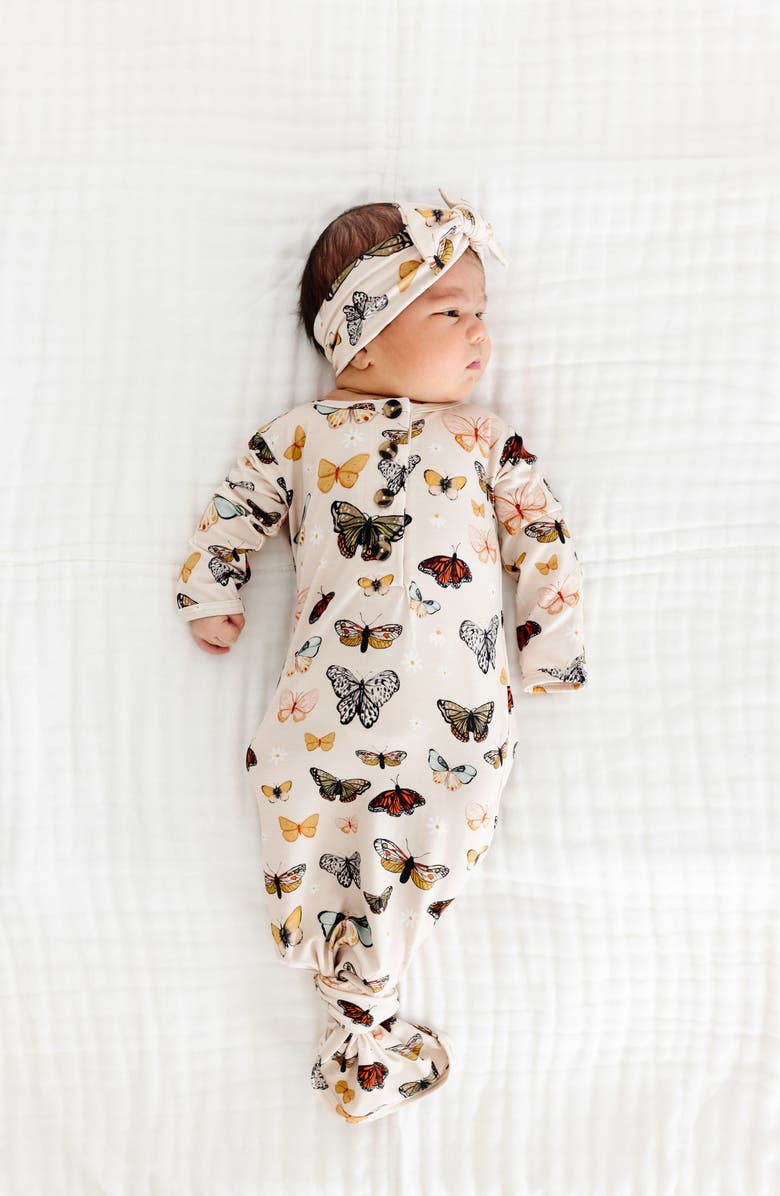 Lou Lou and Company Knotted Gown, Alternate, color, Amelia