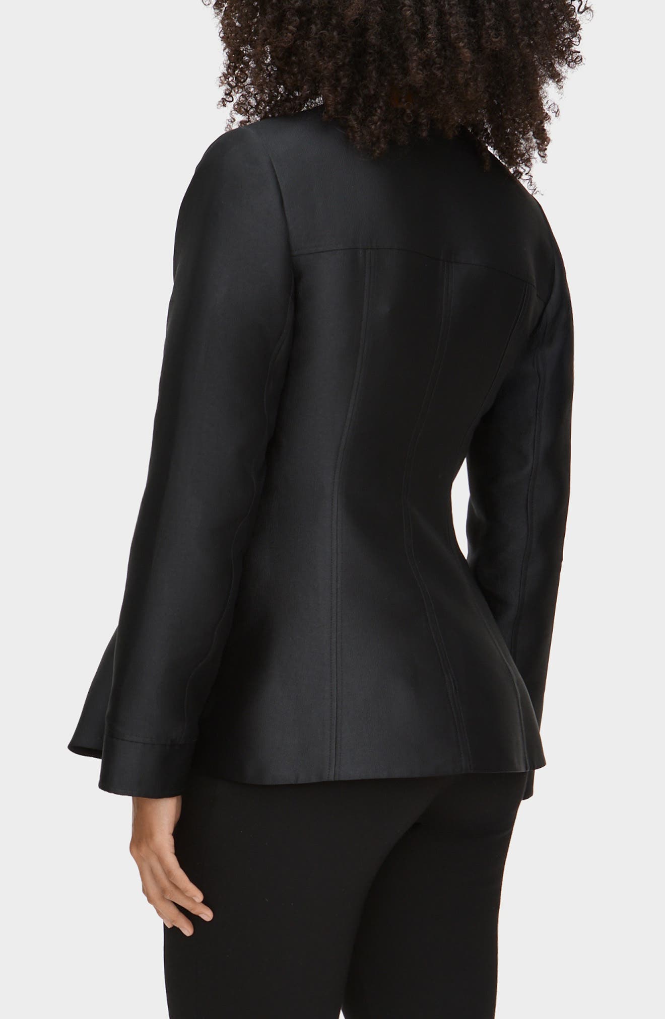 Dara Collarless Jacket - image 2