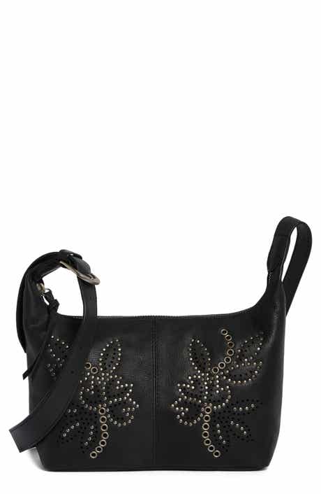 Jann Studded Leather Crossbody Bag