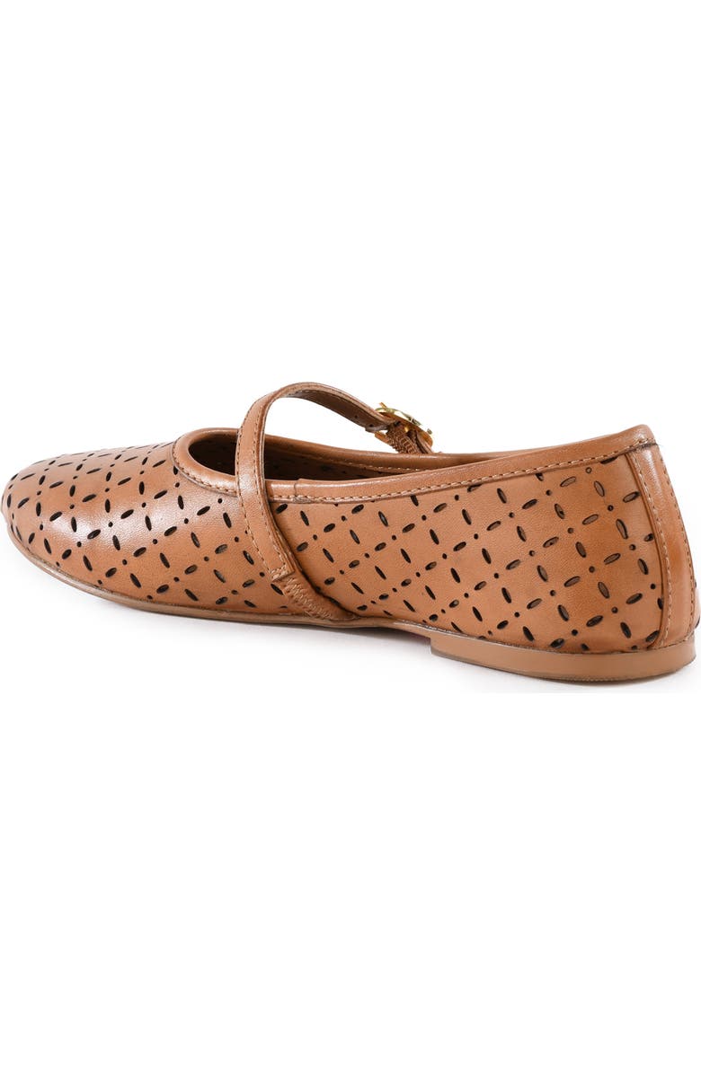 Seychelles Skyler Lasercut Ballet Flat, Alternate, color, Tan
