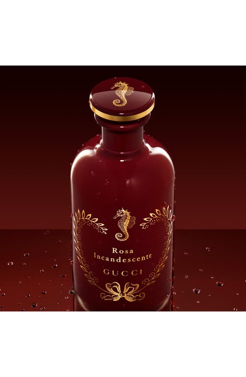 Gucci The Alchemist's Garden Rosa Incandescente Eau De Parfum In Transparent