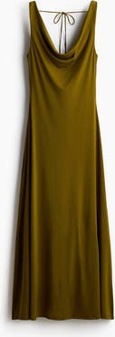 H&M Draped Jersey Dress