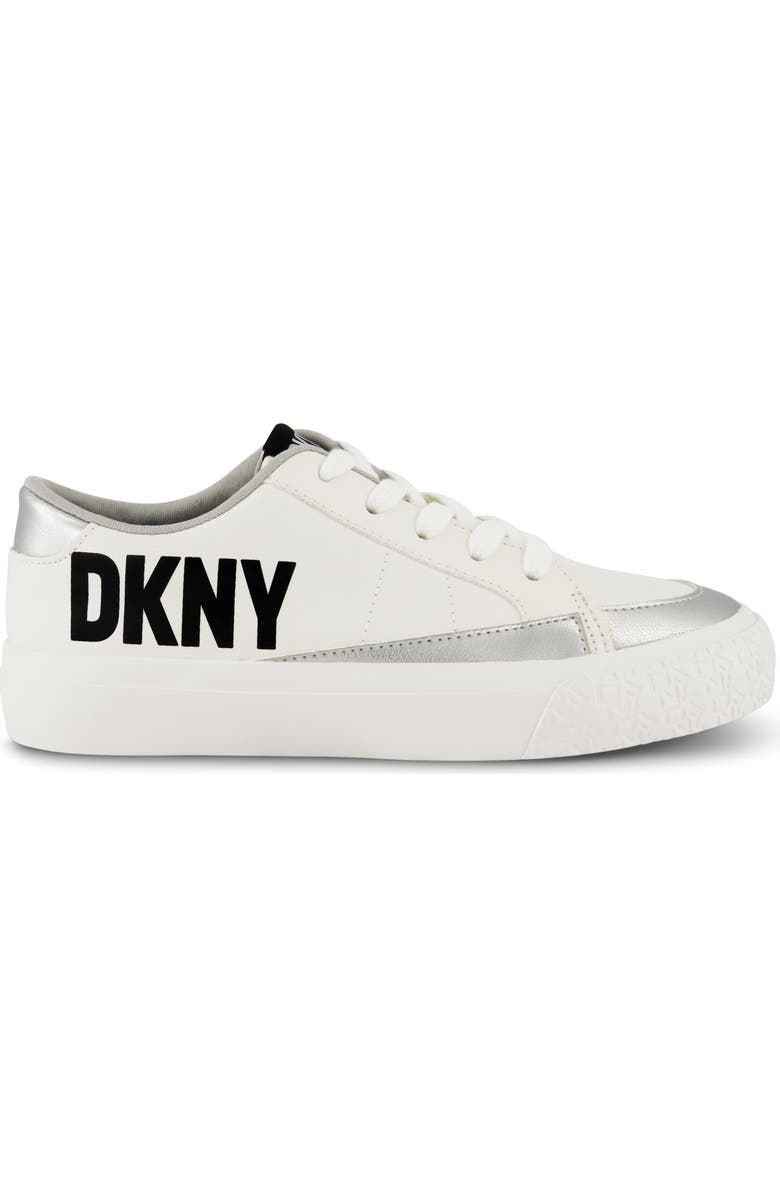 DKNY Kids' Hannah Marabel Sneaker, Alternate, color, White