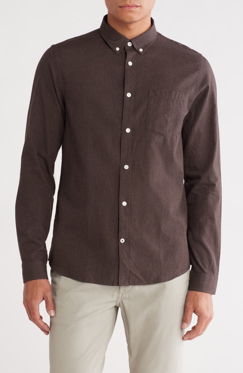 NN07 Sixten Solid Sport Shirt, Main, color, Desert