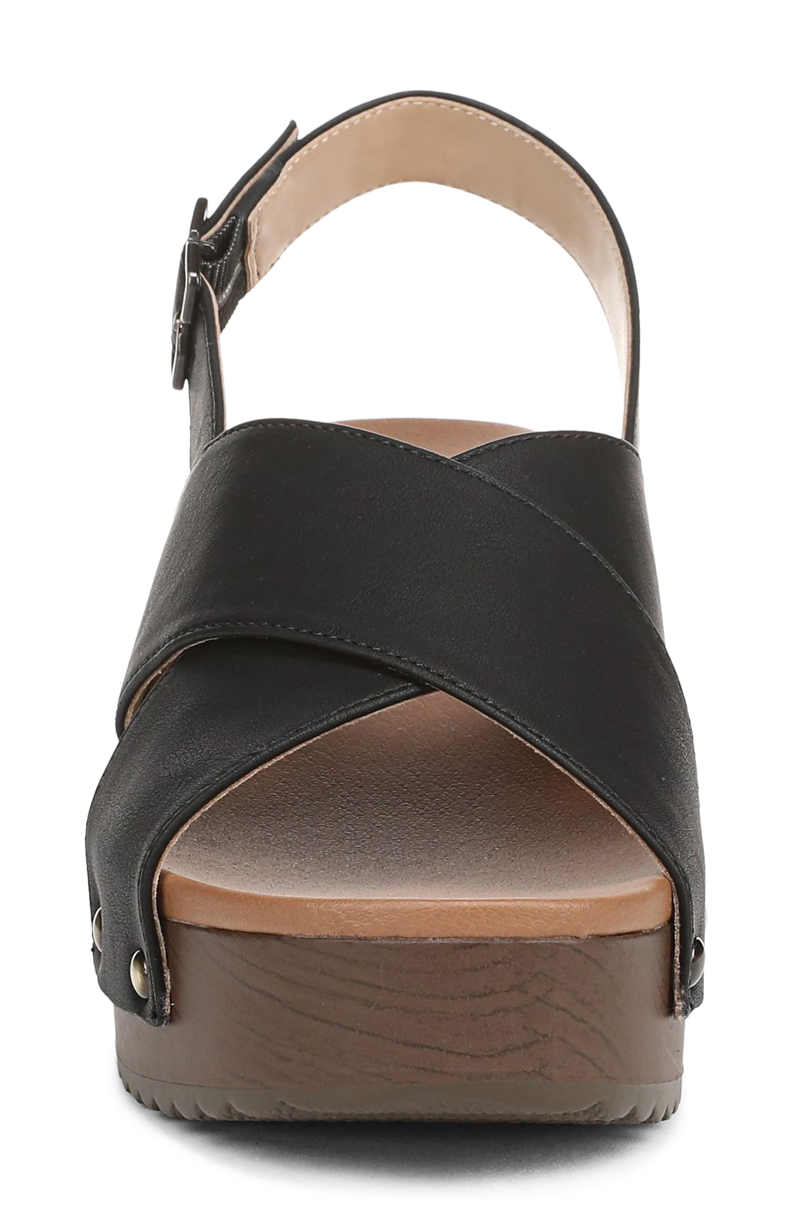 Dr. Scholl's Weslee Slingback Platform Sandal, Alternate, color, Black
