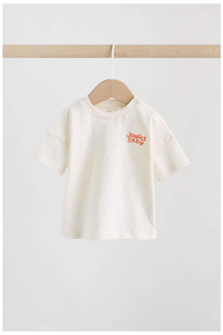 Safari Graphic T-Shirt & Pants Set, Alternate, color, ORANGE
