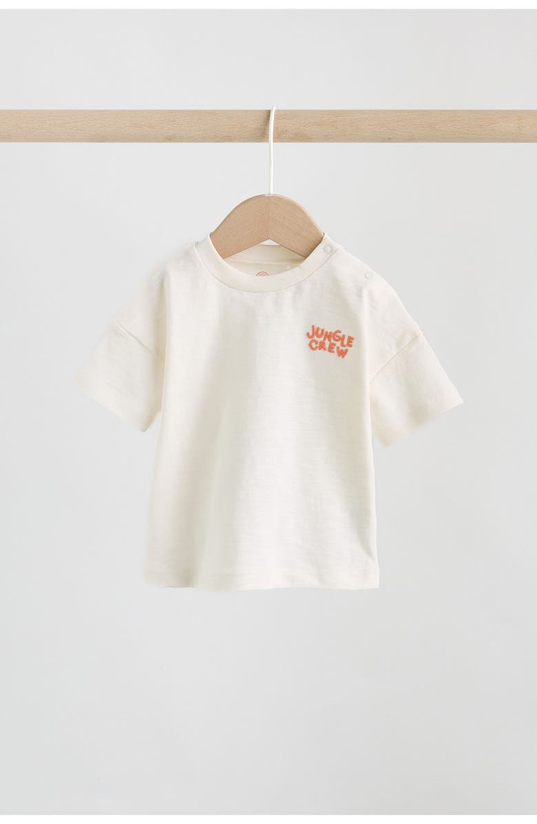 NEXT Safari Graphic T-Shirt & Pants Set, Alternate, color, Orange