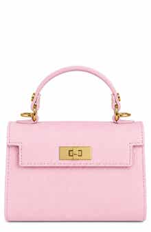 Allegra Leather Top Handle Bag