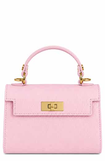 Allegra Leather Top Handle Bag