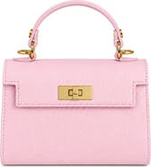 Persaman New York Allegra Leather Top Handle Bag
