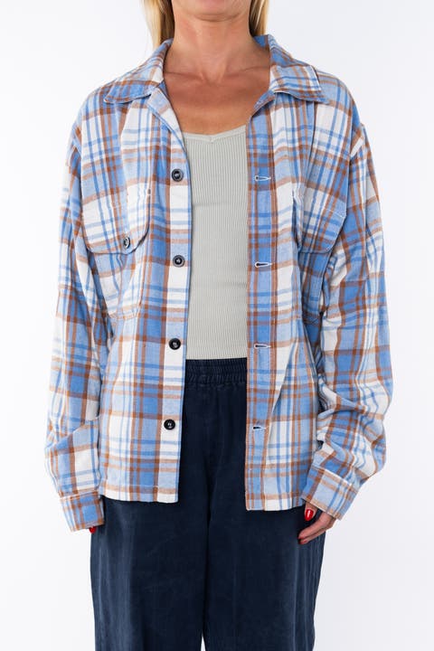 Gender Inclusive Bucky Flannel Over Shirt