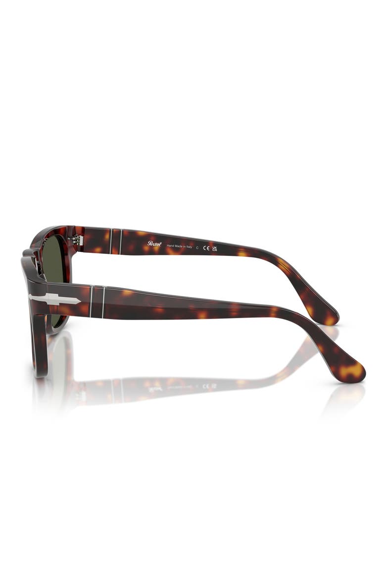 Elio 54mm Square Sunglasses, Alternate, color, HAVANA / GREEN