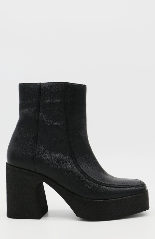 Stivali New York Agathe Platform Ankle Boots In Black