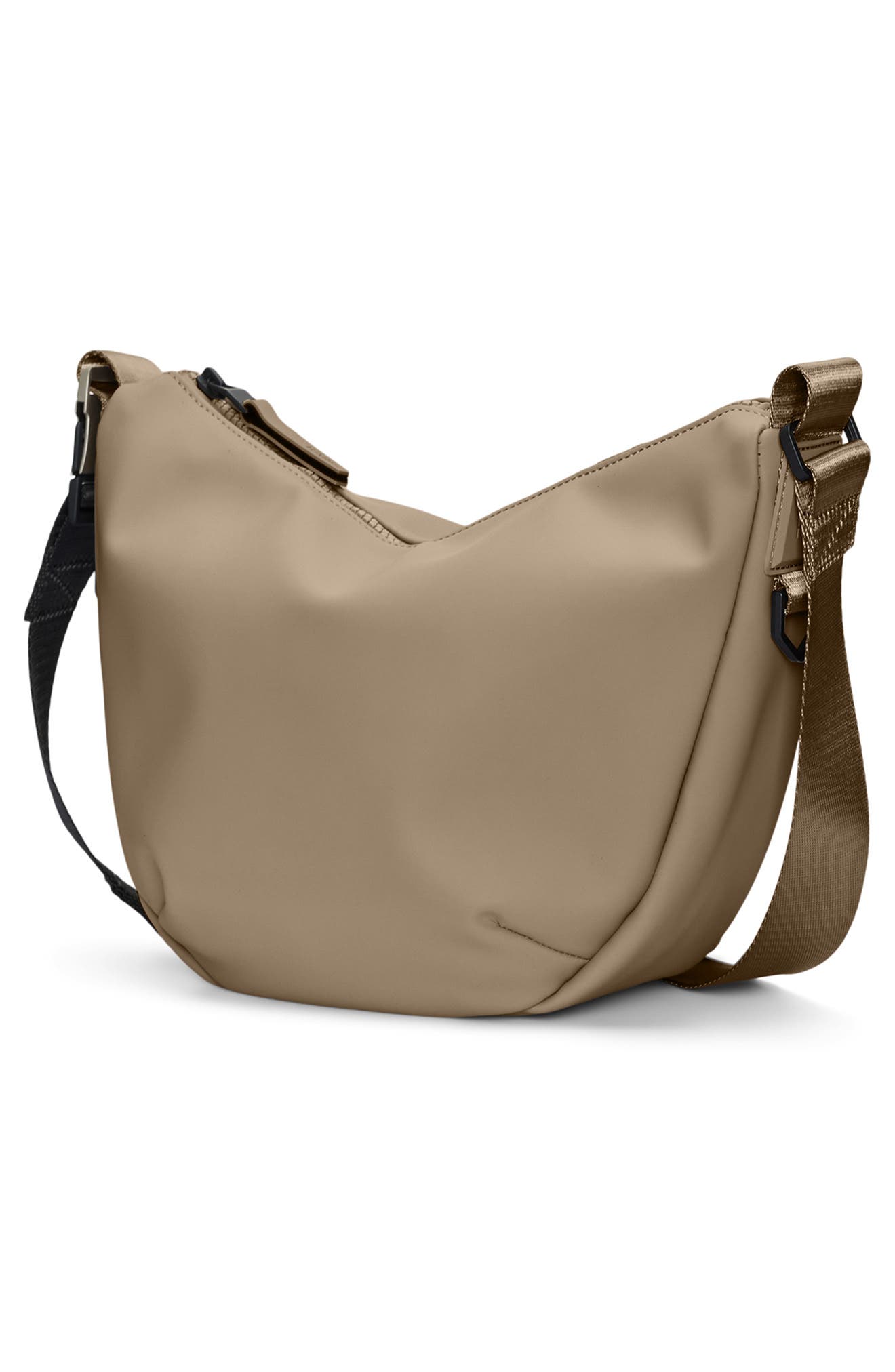 Rains Valera Waterproof Shoulder Bag, Alternate, color, Beige