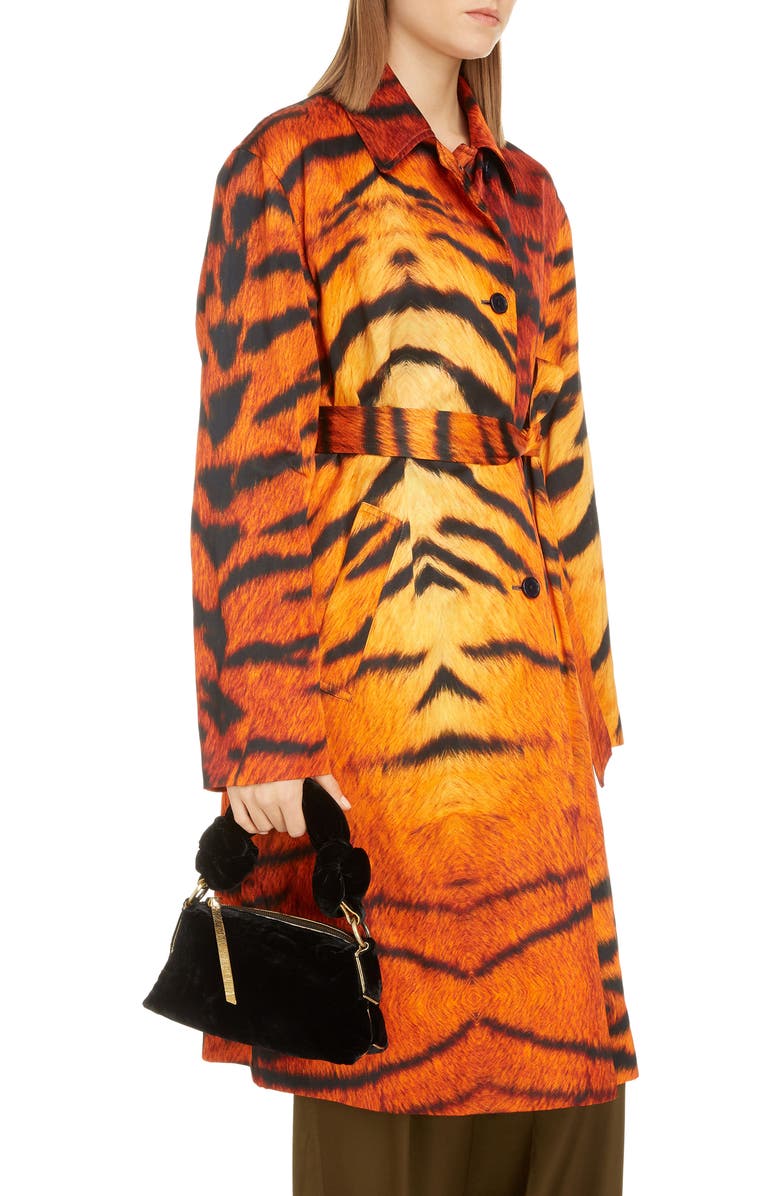 Dries Van Noten Small Puff Velvet Clutch, Alternate, color,