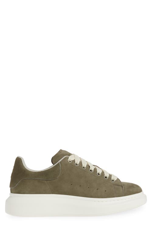 Alexander Mcqueen Oversized Sneaker In Warm Grey