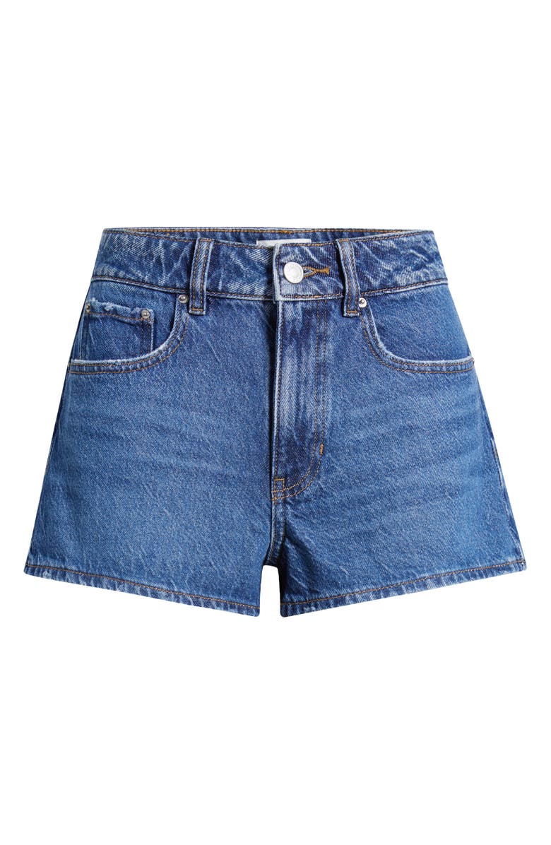PacSun Denim Mom Shorts, Alternate, color,