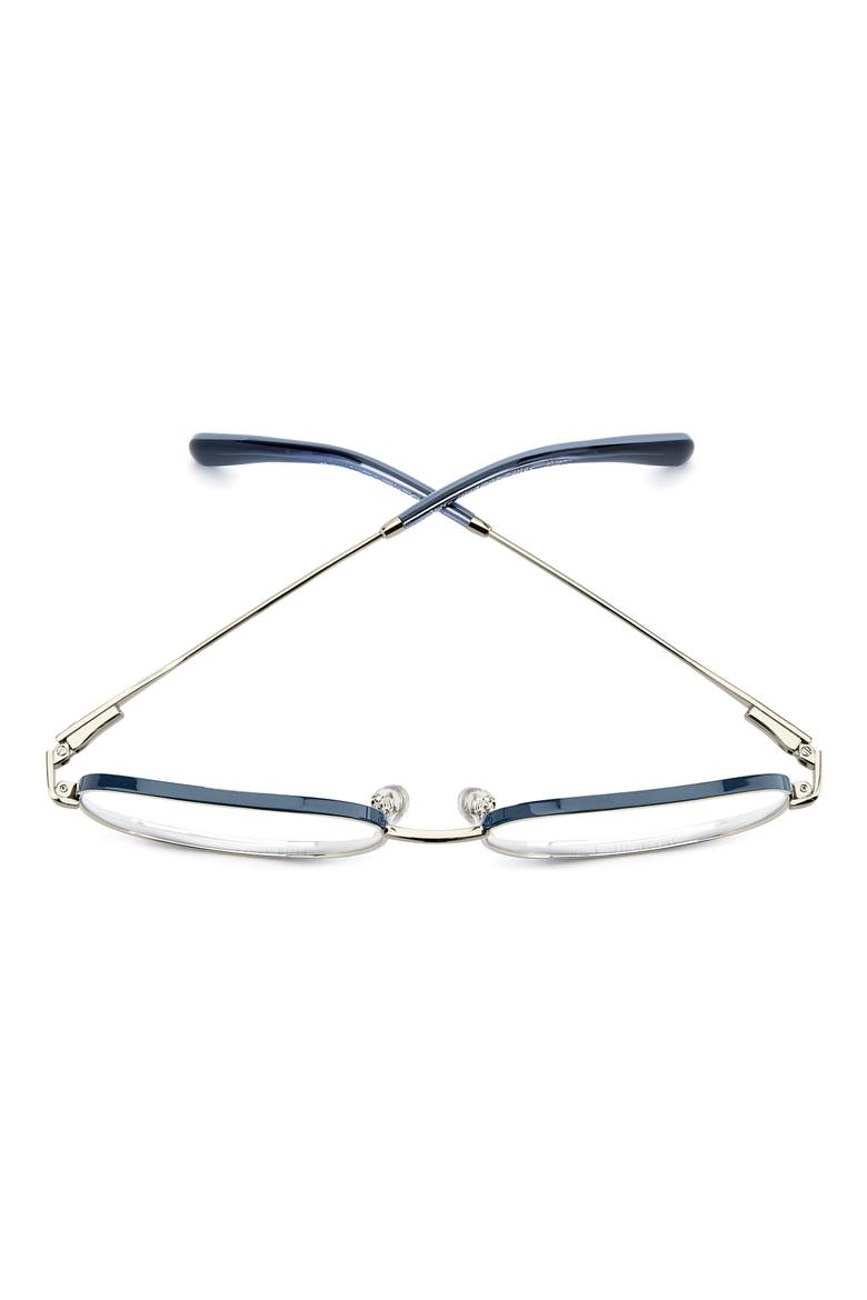 josee 53mm square reading glasses, Alternate, color, BLUE