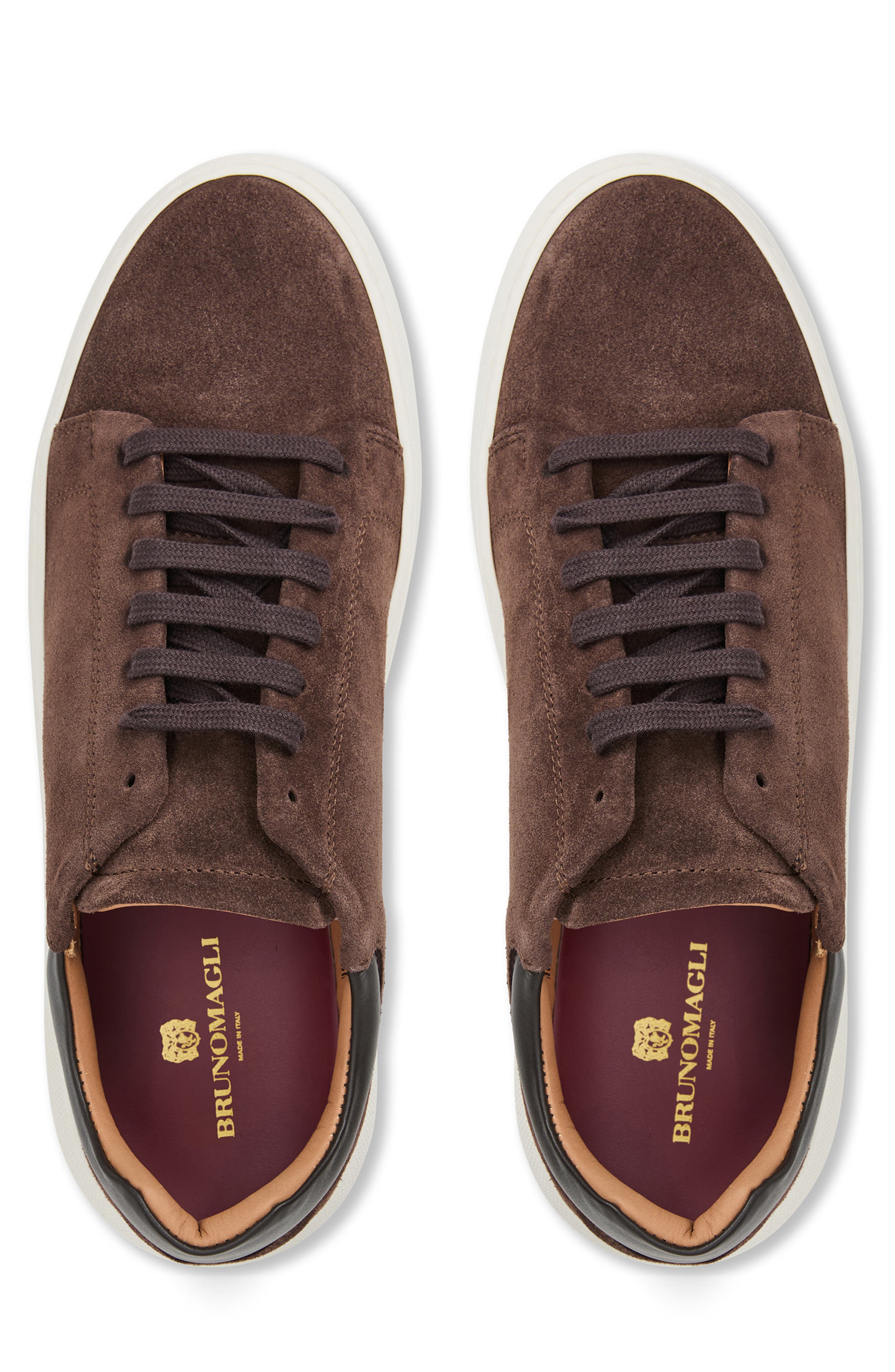 Salvatore Sneaker, Alternate, color, BROWN SUEDE