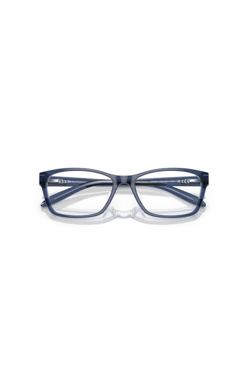 Ralph 53mm Square Optical Glasses In Blue